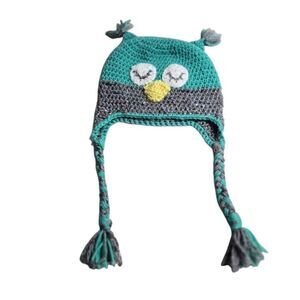 Crochet Owl hat OS